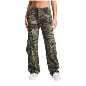 Camo cargo pants
